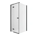 Душевой уголок NEW TRENDY REFLEXA BLACK L 90x80x200 EXK-4926 черный Душевой уголок NEW TRENDY REFLEXA BLACK L 90x80x200 EXK-4926 черный
