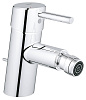 Картинка анонса товара «смеситель для биде grohe concetto с донным клапаном, хром (32208001)»