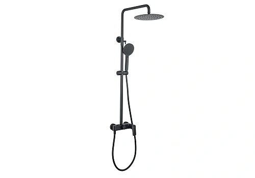 Душевая система Aquatek ВЕГА AQ2060MB черный матовый Душевая система Aquatek ВЕГА AQ2060MB черный матовый