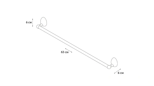 Полотенцедержатель Grampus Briz GR-3001 Полотенцедержатель Grampus Briz GR-3001
