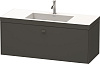 Картинка анонса товара «тумба с раковиной duravit brioso br4603t1021 120 см орех темный»