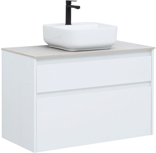 Тумба под раковину Aquanet Nova Lite 90 белый (2 ящика) 00242268 Тумба под раковину Aquanet Nova Lite 90 белый (2 ящика) 00242268