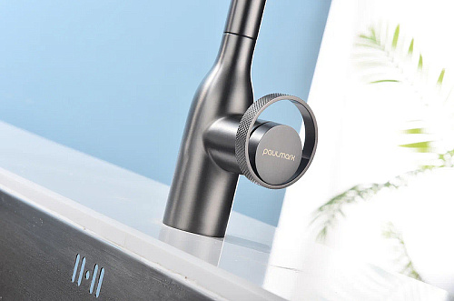 Смеситель для кухни Paulmark URBAN брашированная сталь Ur213104-BS Смеситель для кухни Paulmark URBAN брашированная сталь Ur213104-BS