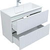 Тумба под раковину Aquanet Джейн 90 белый матовый 00313287 напольная/подвесная Тумба под раковину Aquanet Джейн 90 белый матовый 00313287 напольная/подвесная
