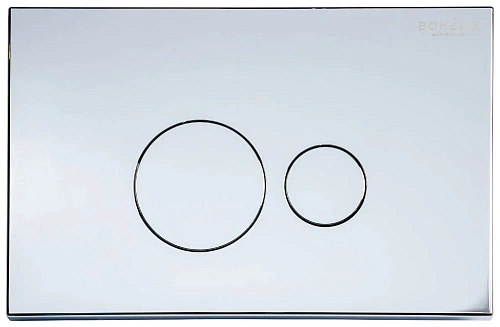 Клавиша смыва Boheme 668-CR пластик CHROME (для 666) Клавиша смыва Boheme 668-CR пластик CHROME (для 666)