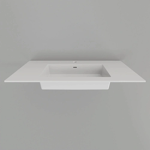 Раковина ArtDecco Serena 91 ASRAS091S акриловая, белый матовый Раковина ArtDecco Serena 91 ASRAS091S акриловая, белый матовый