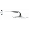 Картинка анонса товара «верхний душ grohe rainshower cosmopolitan metal, 300х150 мм, хром (26058000)»
