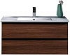 Картинка анонса товара «тумба под раковину boheme capolda 100 dark wood 849-100-d»