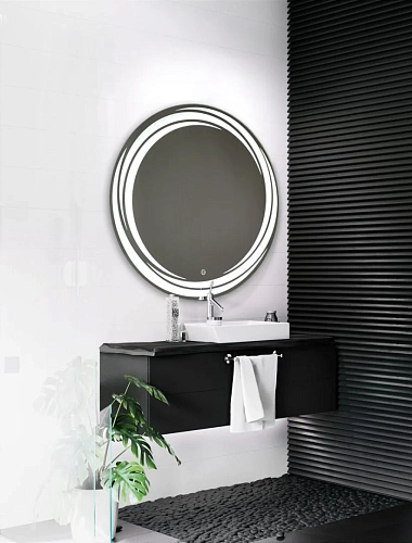 Зеркало SILVER MIRRORS D650 Сенсорный выключатель Милуз (ФР-1535) Зеркало SILVER MIRRORS D650 Сенсорный выключатель Милуз (ФР-1535)