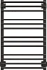 Полотенцесушитель водяной EWRIKA Кассандра Pd 80x50, черный матовый 510487