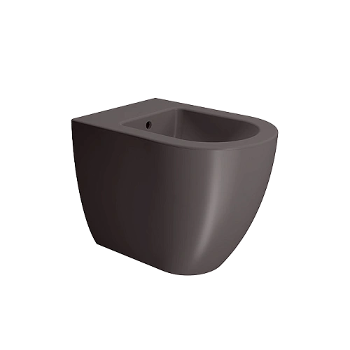 Биде напольное GSI PURA коричневый матовый (8862116) Биде напольное GSI PURA коричневый матовый (8862116)