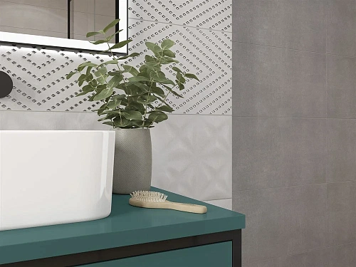 Керамогранит Cersanit Apeks серый 42x42 AS4R092 Керамогранит Cersanit Apeks серый 42x42 AS4R092