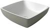 Раковина HOLBI Jupiter 44х44 SD из искусственного камня, белый мат/цветной мат 1.02.007.11.2