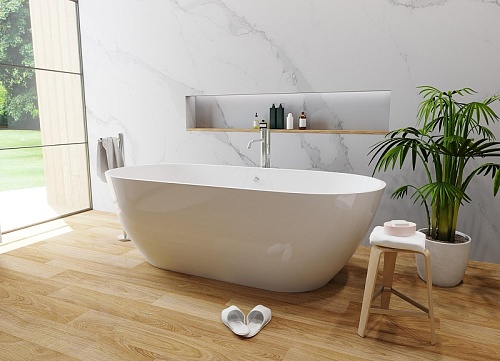 Ванна из искусственного камня Эстет Miami silk 1805х785 ФР-00014382 Ванна из искусственного камня Эстет Miami silk 1805х785 ФР-00014382