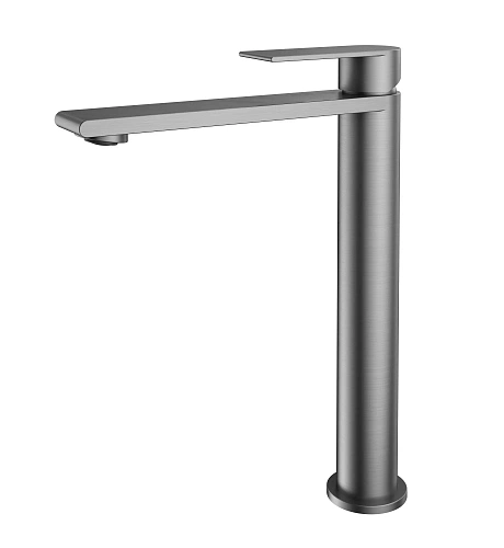 Смеситель для раковины Vincea Vogue (SS) VBF-2VS2GM однорычажный, вороненая сталь Смеситель для раковины Vincea Vogue (SS) VBF-2VS2GM однорычажный, вороненая сталь