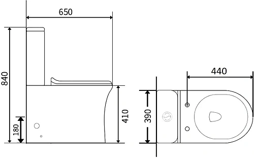 Унитаз напольный STWORKI Ноттвиль NO-01un безободковый, с сиденьем микролифт, напольный, с бачком, с прямым 549951 Унитаз напольный STWORKI Ноттвиль NO-01un безободковый, с сиденьем микролифт, напольный, с бачком, с прямым 549951