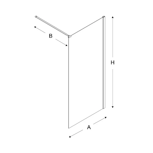 Душевая перегородка NEW TRENDY VELIO BLACK 120x200 D-0145B (черный) Душевая перегородка NEW TRENDY VELIO BLACK 120x200 D-0145B (черный)