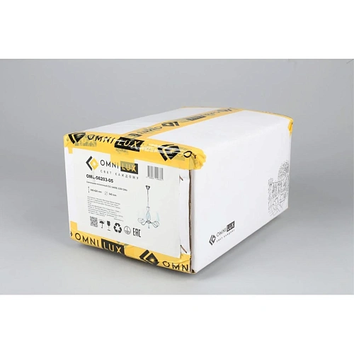 Люстра подвесная Omnilux Molinella OML-56203-05 Люстра подвесная Omnilux Molinella OML-56203-05