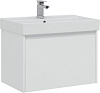 Картинка анонса товара «тумба с раковиной aquanet nova lite 75 белый (1 ящик) 00245243»