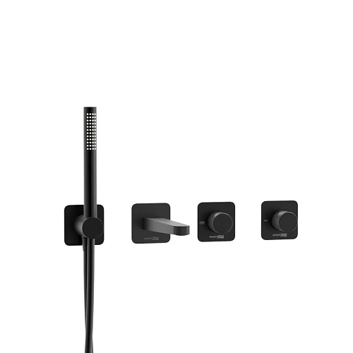 Смеситель для ванны WasserKRAFT A5251.299.301.302.242.217 встраиваемый черный Смеситель для ванны WasserKRAFT A5251.299.301.302.242.217 встраиваемый черный