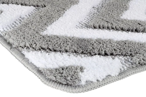 Коврик Fixsen River 1-ый, FX-5004K, серый, 50х80 см. Коврик Fixsen River 1-ый, FX-5004K, серый, 50х80 см.