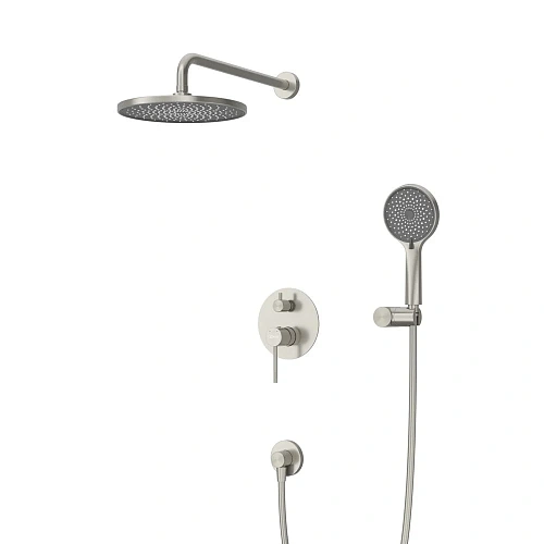 Душевая система CEZARES RELAX-DSET-IN встраиваемая, со шлангом, с держателем, сатин Душевая система CEZARES RELAX-DSET-IN встраиваемая, со шлангом, с держателем, сатин