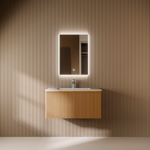 Тумба с раковиной ArtDecco Andy 80 AAN08W11S100 белый дуб Тумба с раковиной ArtDecco Andy 80 AAN08W11S100 белый дуб