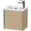 Картинка анонса товара «тумба под раковину duravit xviu xv4024rb171 подвесная 41 см средиземноморский дуб»