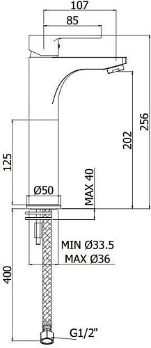 Смеситель для раковины Paffoni Red RED071CR105 RED071CR120 Смеситель для раковины Paffoni Red RED071CR105 RED071CR120