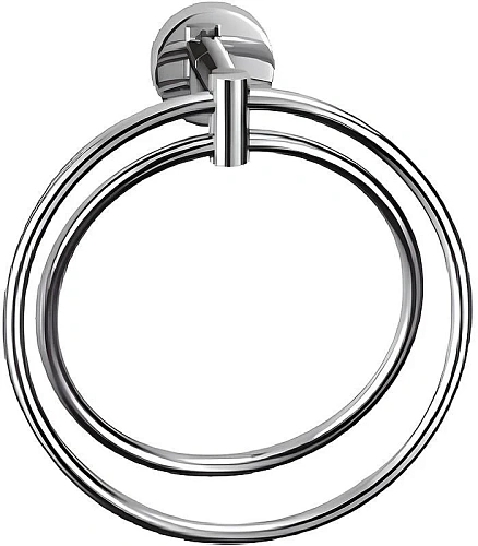 Полотенцедержатель Haiba HB1704-1 двойное кольцо Полотенцедержатель Haiba HB1704-1 двойное кольцо