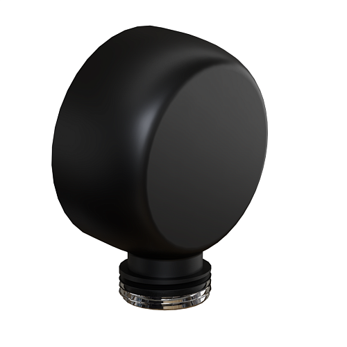 Шланговое подключение Paini 50YO503P круглый, черный Шланговое подключение Paini 50YO503P круглый, черный