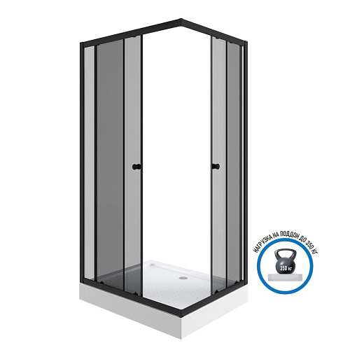 Душевой уголок Niagara Eco NG-118-14QT (1100х800х1950) низкий поддон (13см) стекло тонированное 1181432QT Душевой уголок Niagara Eco NG-118-14QT (1100х800х1950) низкий поддон (13см) стекло тонированное 1181432QT