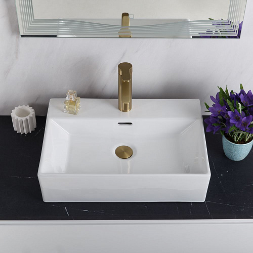 Раковина BelBagno BB1340 510x360 белый Раковина BelBagno BB1340 510x360 белый