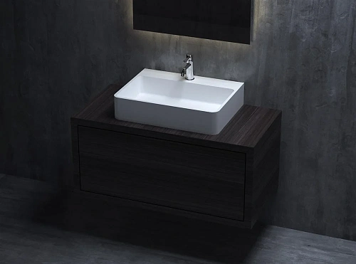 Раковина Salini OTTAVIA покраска по RAL полностью 1103201MF 595x445 накладная S-Stone Раковина Salini OTTAVIA покраска по RAL полностью 1103201MF 595x445 накладная S-Stone