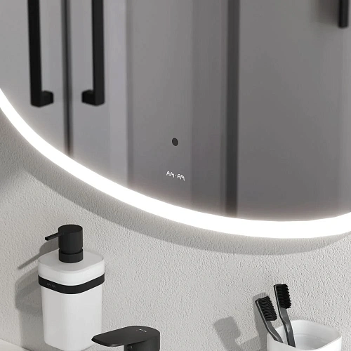 Зеркало AM.PM Func M8FMOX0801WGS с LED-подсветкой, сенсором, 80 см Зеркало AM.PM Func M8FMOX0801WGS с LED-подсветкой, сенсором, 80 см