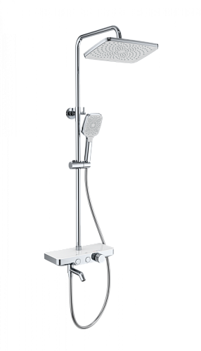 Душевая система Wonzon & Woghand с термостатом, хром (WW-B3099-A-CR) Душевая система Wonzon & Woghand с термостатом, хром (WW-B3099-A-CR)