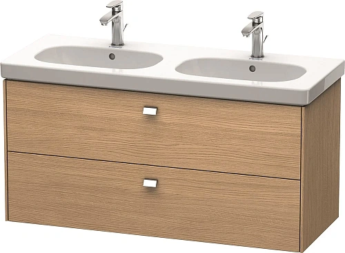 Тумба под раковину Duravit Brioso BR414801052 подвесная 117 см Европейский дуб Тумба под раковину Duravit Brioso BR414801052 подвесная 117 см Европейский дуб