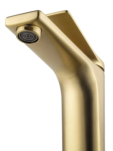 Смеситель для раковины Wonzon & Woghand брашированное золото (WW-XH-012-BG) Смеситель для раковины Wonzon & Woghand брашированное золото (WW-XH-012-BG)