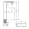 Смеситель для раковины Damixa Jupiter 770280000 cенсорный, высокий, хром Смеситель для раковины Damixa Jupiter 770280000 cенсорный, высокий, хром