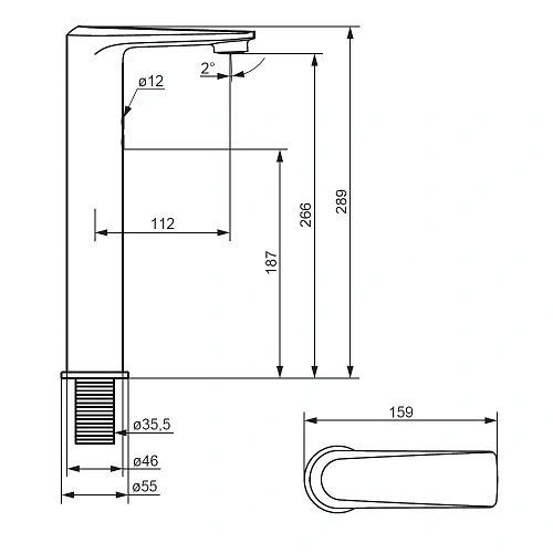 Смеситель для раковины Damixa Jupiter 770280000 cенсорный, высокий, хром Смеситель для раковины Damixa Jupiter 770280000 cенсорный, высокий, хром