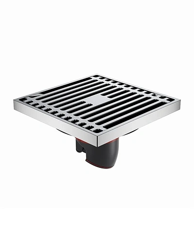 Душевой трап Orange TR01-005cr 100х100 хром Душевой трап Orange TR01-005cr 100х100 хром