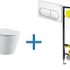 Комплект унитаза с инсталляцией Aquanet Rimless Atago 2.0 W LX-1905 (инсталляция Viega Prevista Dry Atago 2.0 W + 792831 Комплект унитаза с инсталляцией Aquanet Rimless Atago 2.0 W LX-1905 (инсталляция Viega Prevista Dry Atago 2.0 W + 792831