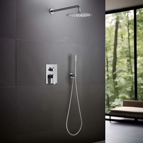 Душевая система Aquatek ОБЕРОН AQ1272CR Хром Душевая система Aquatek ОБЕРОН AQ1272CR Хром