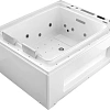 Акриловая ванна Gemy G9268 K 185x150 прямоугольная, универсальная, гидромассажная Акриловая ванна Gemy G9268 K 185x150 прямоугольная, универсальная, гидромассажная