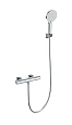 Смеситель для душа Wonzon & Woghand с термостатом, хром (WW-B3013-A-CR) Смеситель для душа Wonzon & Woghand с термостатом, хром (WW-B3013-A-CR)