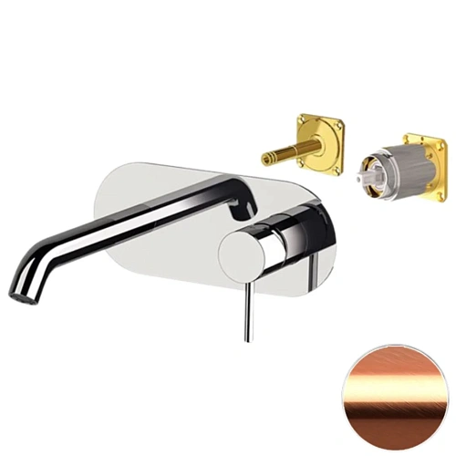 Смеситель для раковины Remer X Style X15KBRP, медь брашированная Смеситель для раковины Remer X Style X15KBRP, медь брашированная