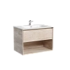 Тумба под раковину Sancos Marmi 1.0 MR1.070EG 690х445х520 дуб галифакс натуральный, подвесная Тумба под раковину Sancos Marmi 1.0 MR1.070EG 690х445х520 дуб галифакс натуральный, подвесная
