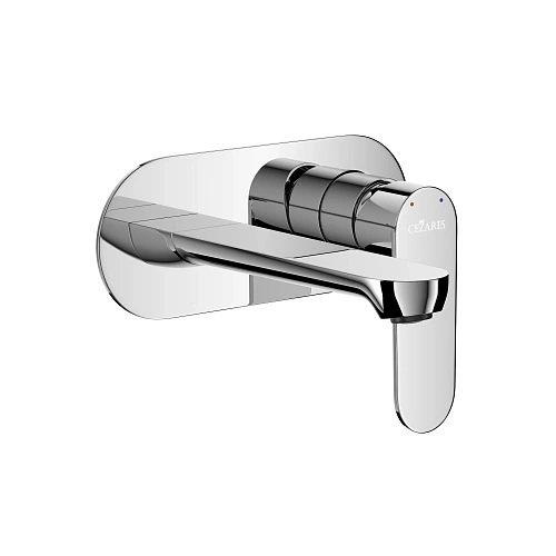 Смеситель для раковины CEZARES STYLUS-BLI1-01-W0 встраиваемый с внутренней частью, хром Смеситель для раковины CEZARES STYLUS-BLI1-01-W0 встраиваемый с внутренней частью, хром