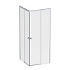 Картинка анонса товара «душевой уголок am.pm x-joy w94g-403-8080-мт1к 80x80 хром матовый, стекло прозрачное»