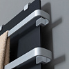 Полотенцесушитель электрический Allen Brau Infinity 140x44 00325625 с рейлингом 2.0 и креплением, серебро брашированное Полотенцесушитель электрический Allen Brau Infinity 140x44 00325625 с рейлингом 2.0 и креплением, серебро брашированное